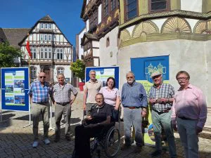 Infostand AK Wandern und Plakettenreinigung