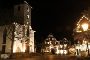 Marktplatz zu Weihnacht    