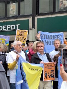 Beetpflege und Demo